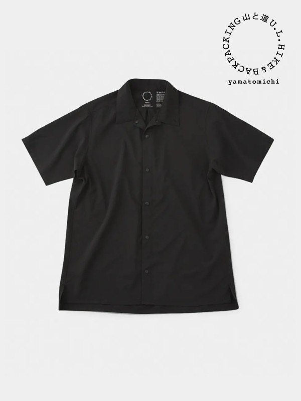 Men's UL Short Sleeve Shirt #Black｜山と道