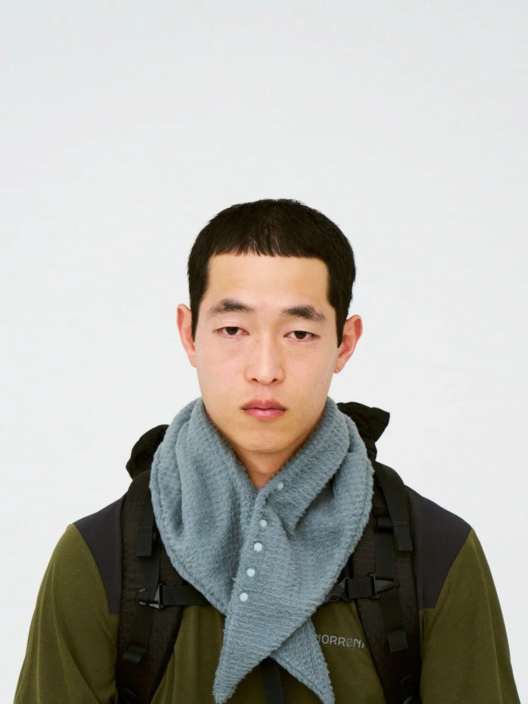 Alpha Stole #Grey [HL-1108(PE)]｜halo commodity