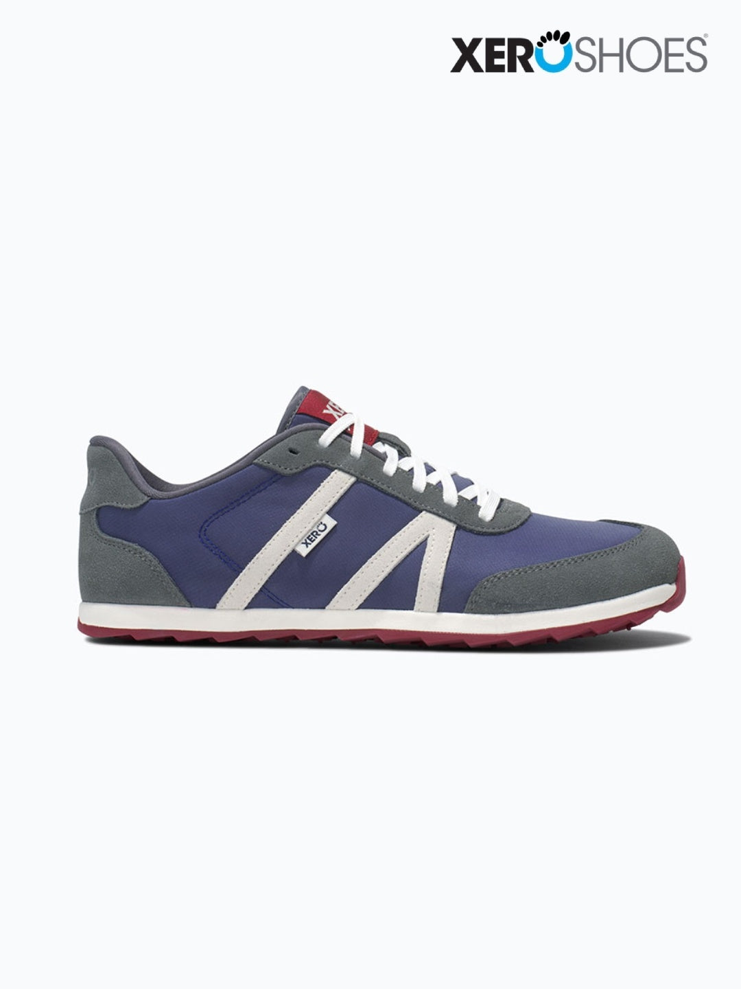 【Women】Women's ウィン ナイロン #ブルー/グレイ/レッド [WYNW-BUGR]｜XERO SHOES