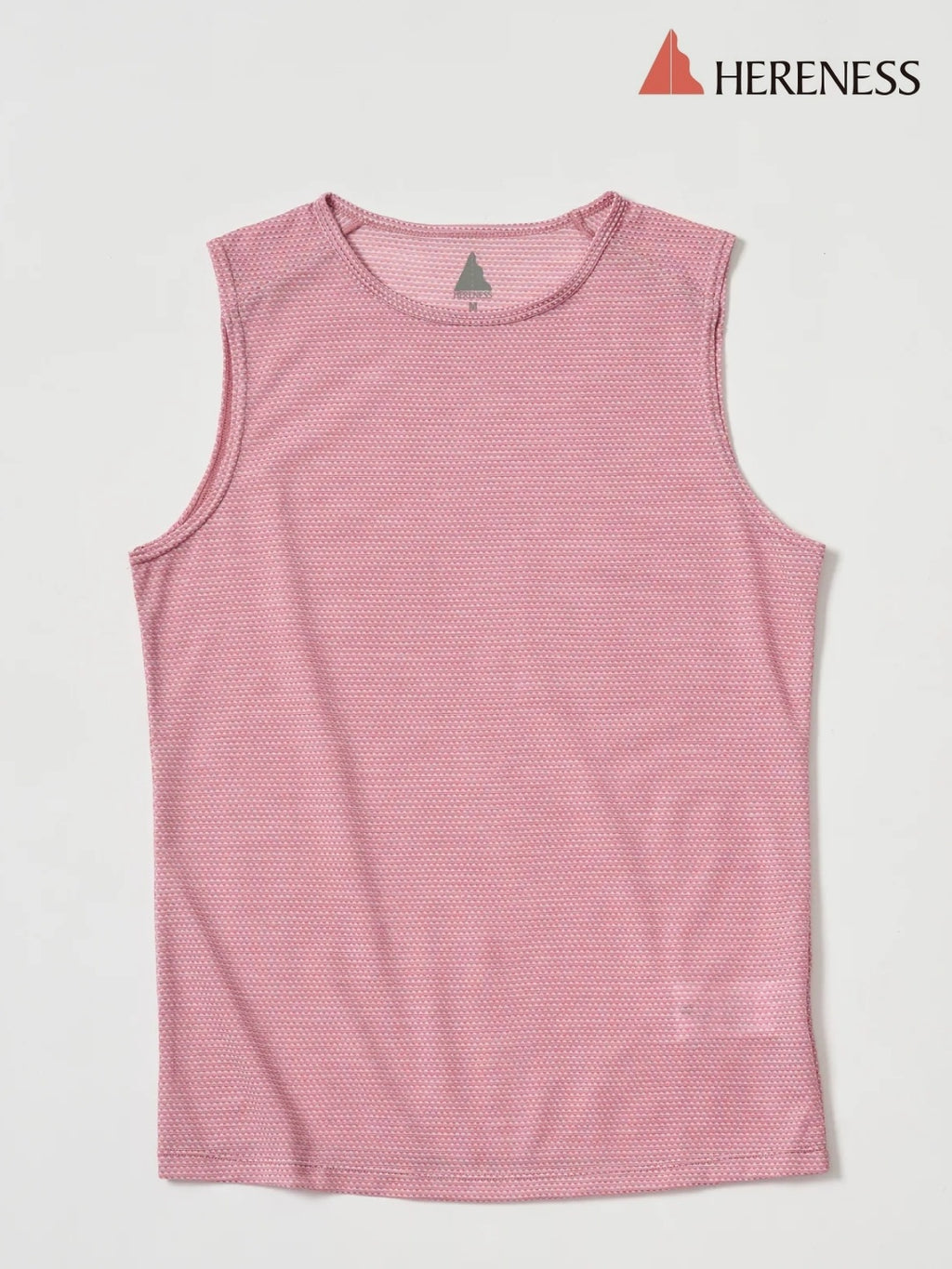 Women's Wool Mesh Tank #BORDEAUX｜HERENESS