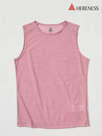 Women's Wool Mesh Tank #BORDEAUX｜HERENESS