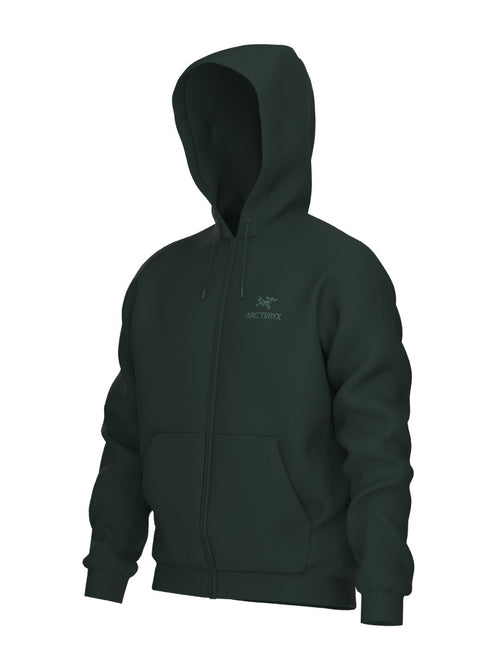 【Men】Emblem Fleece Full-Zip Hoody M #Dark Jade [X00000992909]｜ARC'TERYX