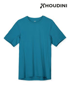 Men's Pace Air Tee #Break Blue [860019]｜HOUDINI【Outlet_30】