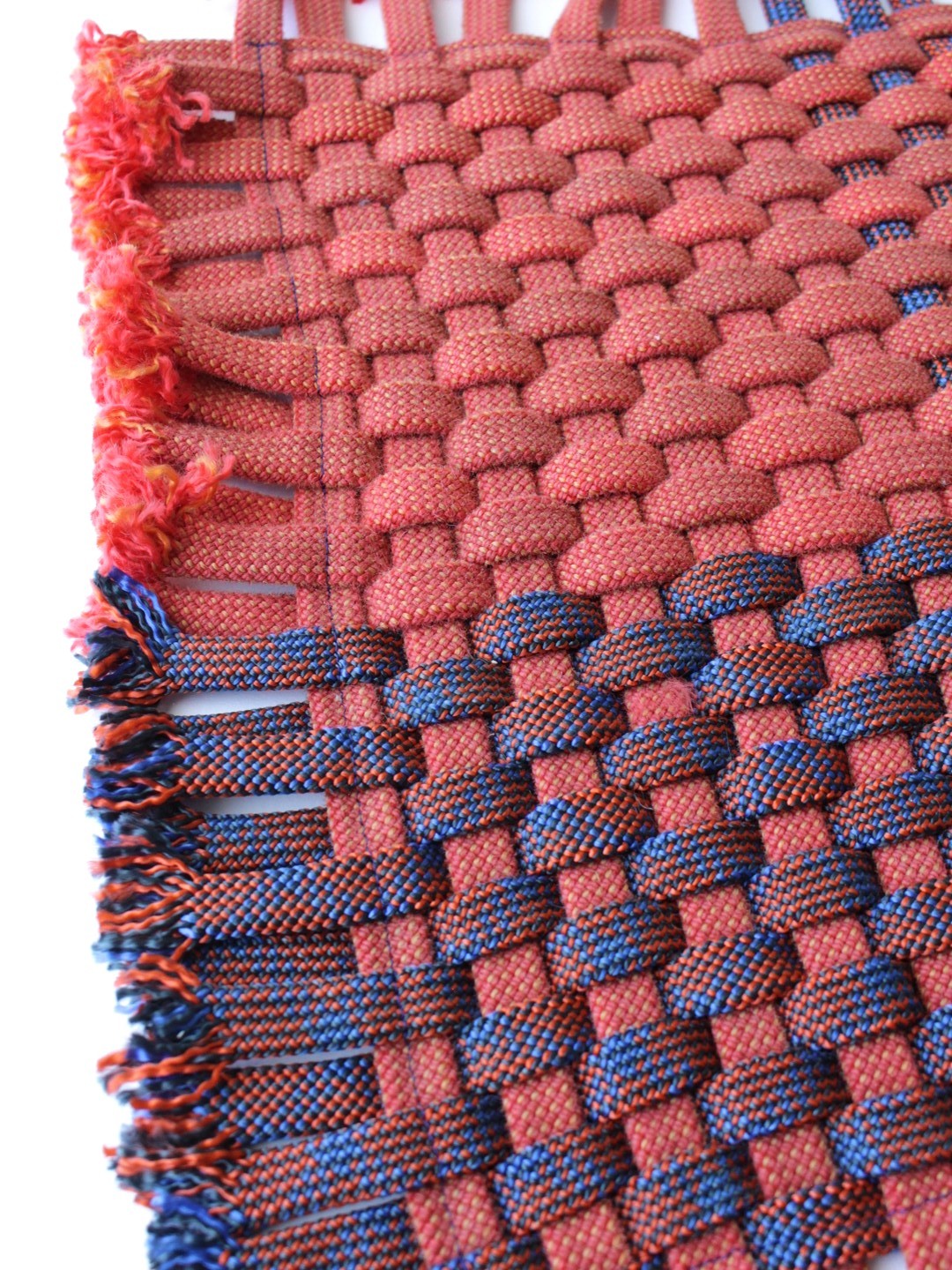 Rope mat #Navy/Orange｜Arts and Climbs