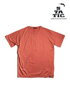 男士 RAW LW 短袖襯衫 #煙燻粉 [100623]｜STATIC