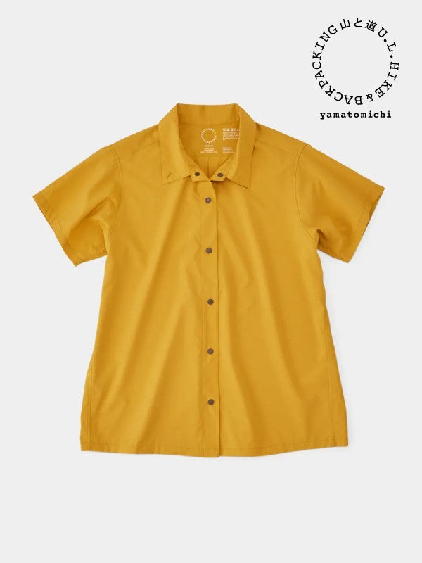 Woman's UL Short Sleeve Shirt #Mustard｜山と道