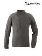 Cloud Half-Zip #charcoal｜milestone