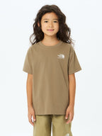 Kid's S/S Historical Logo Tee #CK [NTJ32356]｜THE NORTH FACE【Outlet_40】