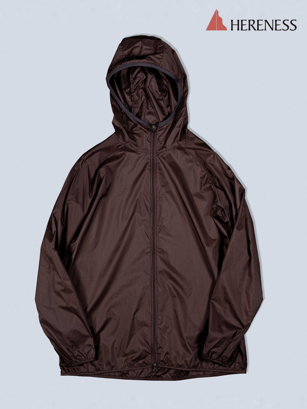 13D Packable Hoody #Brown｜HERENESS