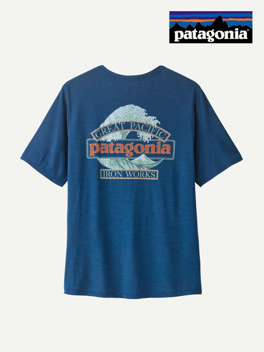 Cap Cool Daily Shirt - Great Waves #CMBX [45456]｜patagonia