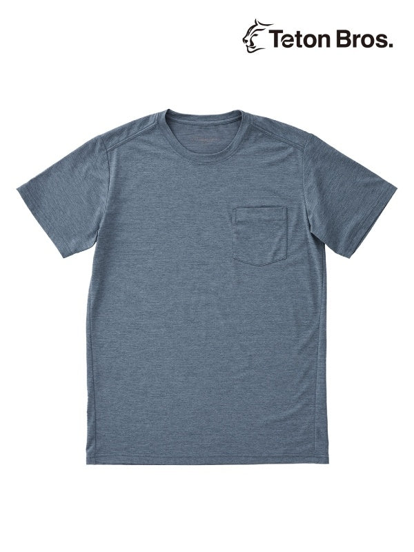 Vapor Pocket Tee #Blue [TB251-290102]｜Teton Bros.