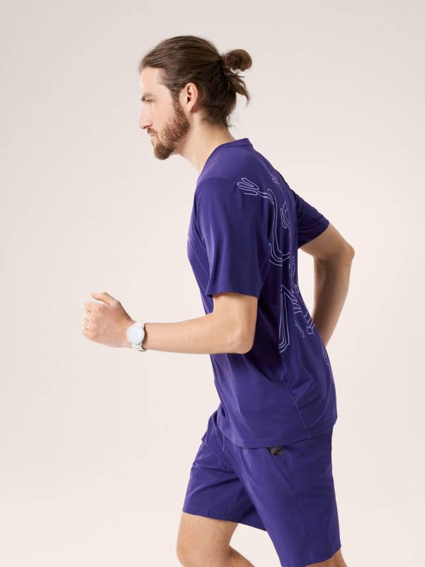 Cormac Arc'Bird Logo SS M #Soulsonic Heather / Moonstone [X00000972104]｜ARC'TERYX