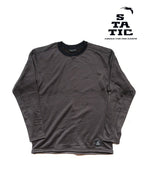 Adrift Crew #Off Black [25501]｜STATIC