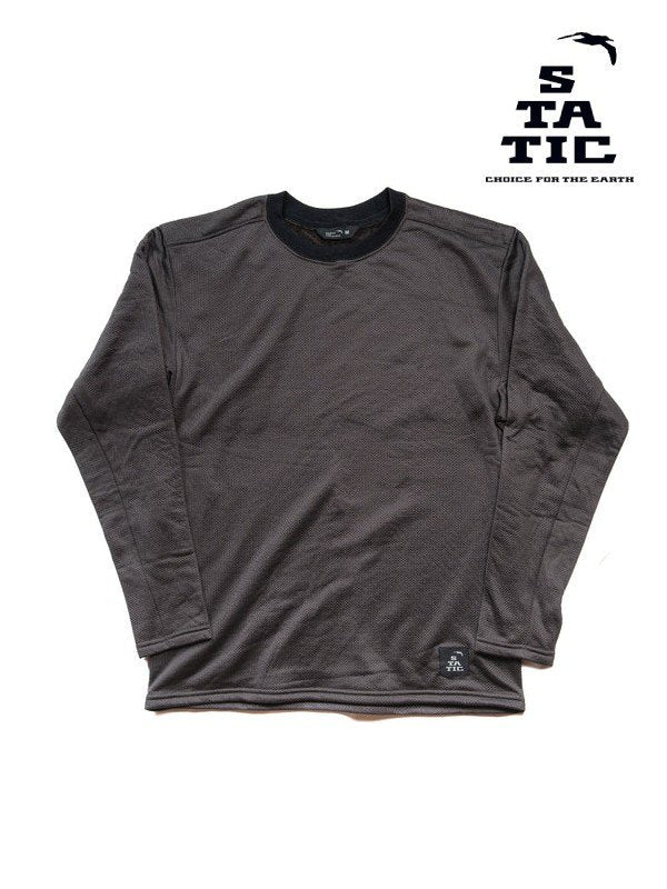 Adrift Crew #Off Black [25501]｜STATIC