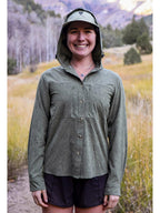 TRIPLE CROWN BUTTON DOWN LONG SLEEVE #Green Topo｜Jolly Gear