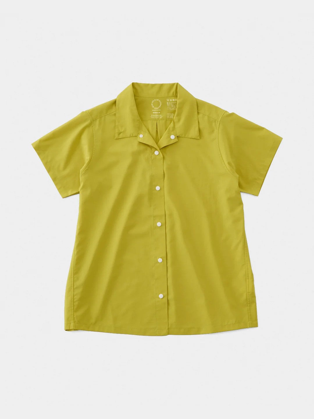Women's UL Short Sleeve Shirt #Lemon Grass｜山と道
