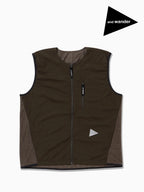 【Women】air fleece vest #l.khaki [6241020]｜and wander
