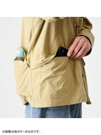 ヴィンテージナイロンのカバーオール #アオニビ [021104]｜AXESQUIN