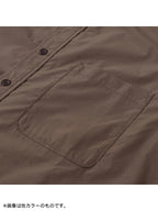 RELAX CAVE TYPEWRITER LONG BIG SHIRT #LIGHT BEIGE [PS232016]｜PAPERSKY WEAR