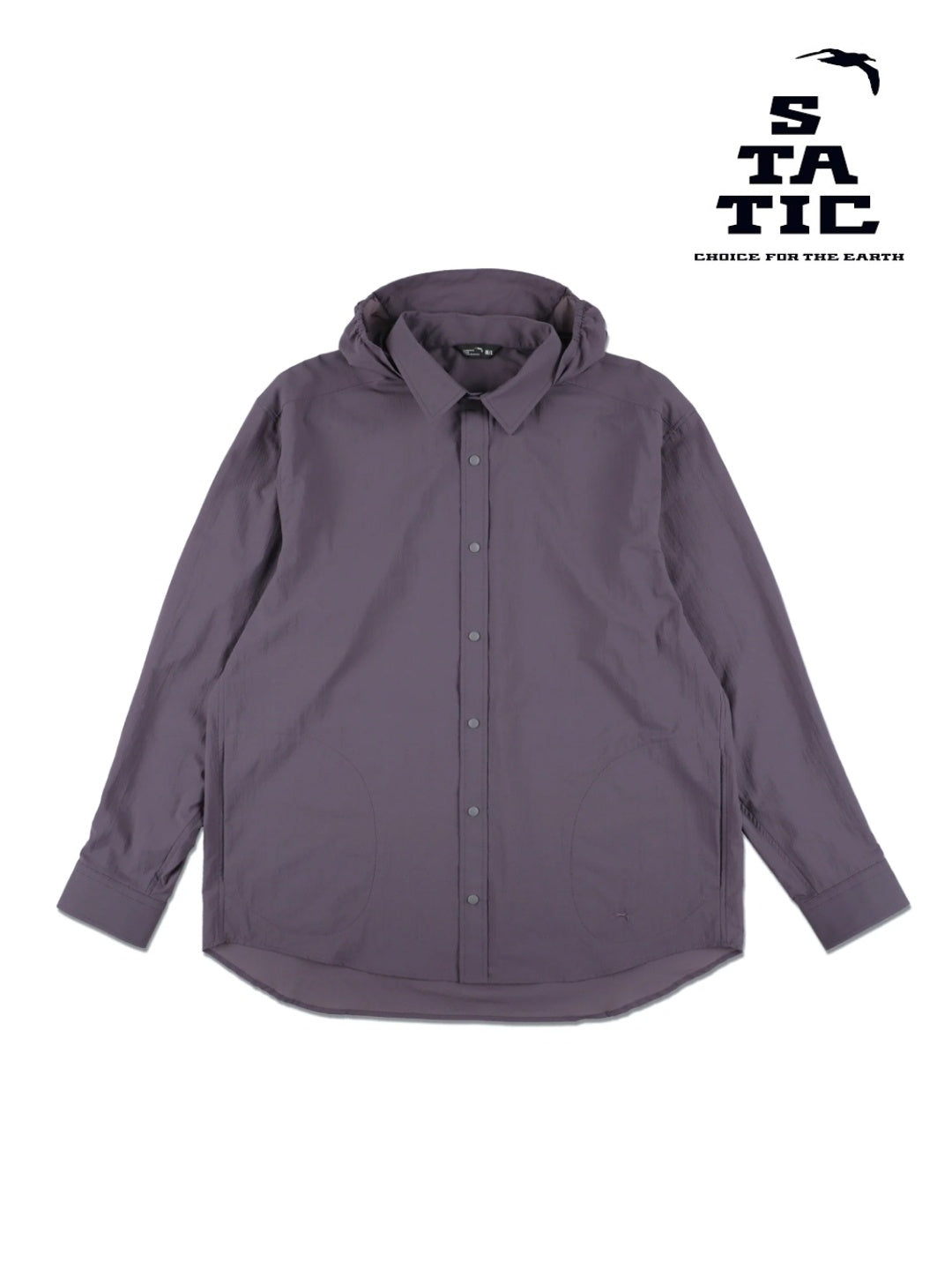 Merced River Hood Shirts #Sugilite [35202]｜STATIC – moderate