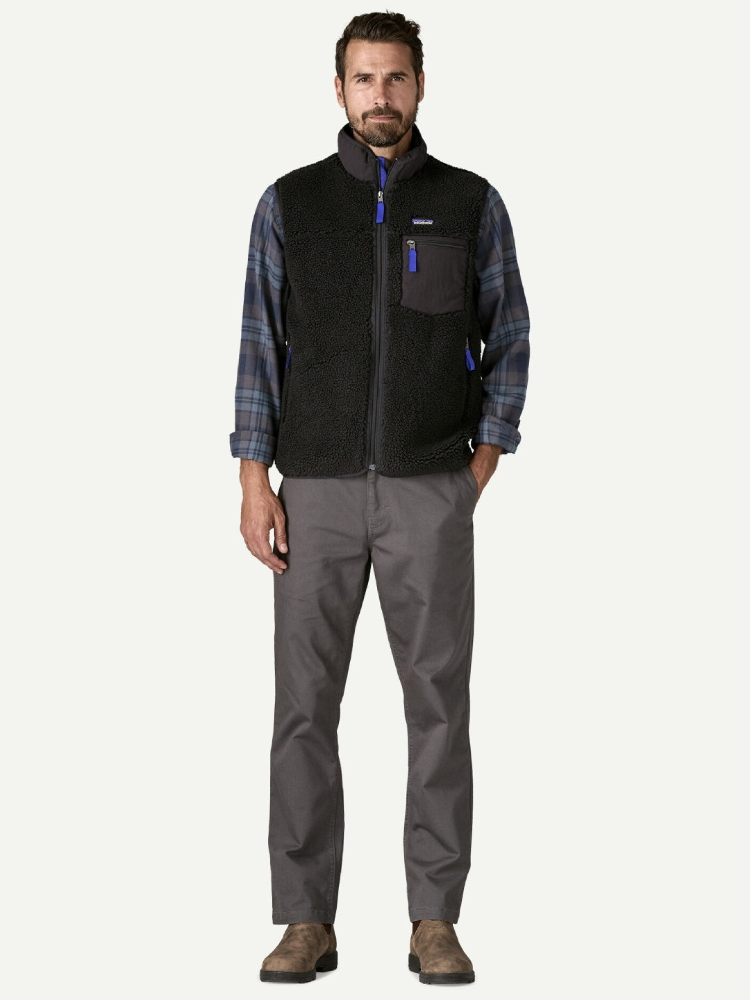 Men's Classic Retro-X Vest #BLK [23049]｜patagonia – moderate