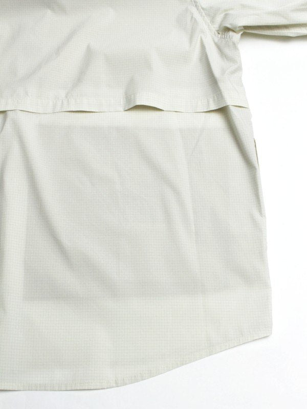 MAGAZINE CHECK BIG SHIRT #0200 IV/CH [PS251012]｜PAPERSKY WEAR