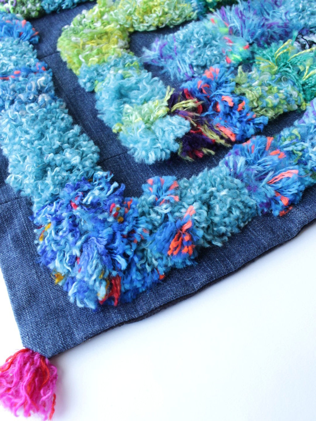 Rope mat #Blue/Denim｜Arts and Climbs