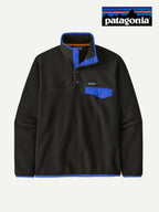 【Men】Men's LW Synchilla Snap-T Pullover #BLKP [25551]｜patagonia