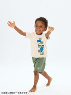Baby S/S Luminous Graphic Tee #HB [NTB32561]｜THE NORTH FACE【Outlet_40】