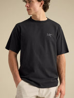 【Men】Kragg Cotton Emblem Crew SS M #Black [X00001070202]｜ARC'TERYX