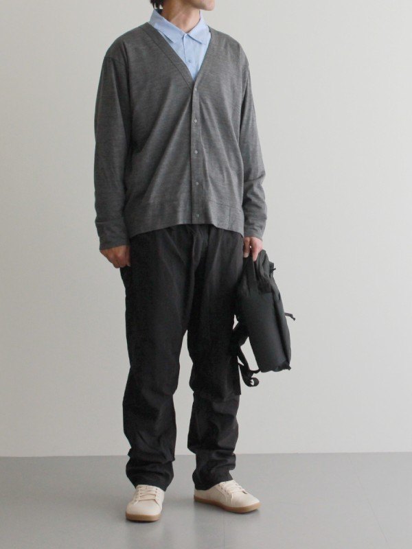 [Men/179cm/66kg]：GRAY/XLサイズ着用
