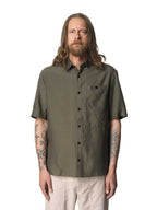 Men's Tree Shortsleeve Shirt #Dawn Green [860051]｜HOUDINI