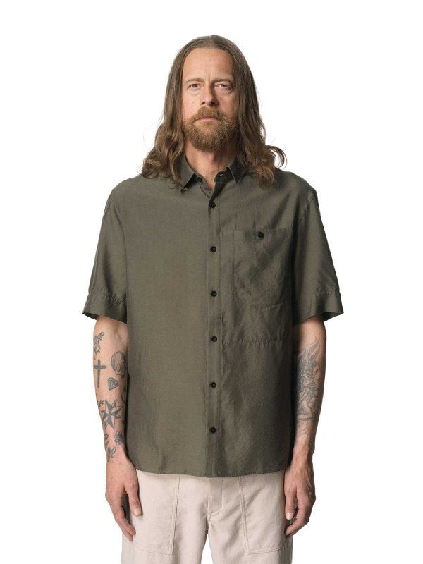 Men's Tree Shortsleeve Shirt #Dawn Green [860051]｜HOUDINI