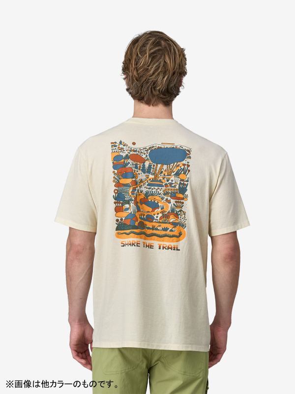 Men's Commontrail Pocket Responsibili-Tee #UTB [37772]｜patagonia