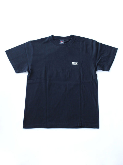 MSR Tシャツ 80'sロゴ #ブラック [51209]｜MSR