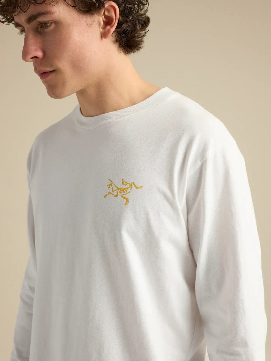 【Men】Kragg Cotton LS M #White Light / Larch [X00000971410]｜ARC'TERYX