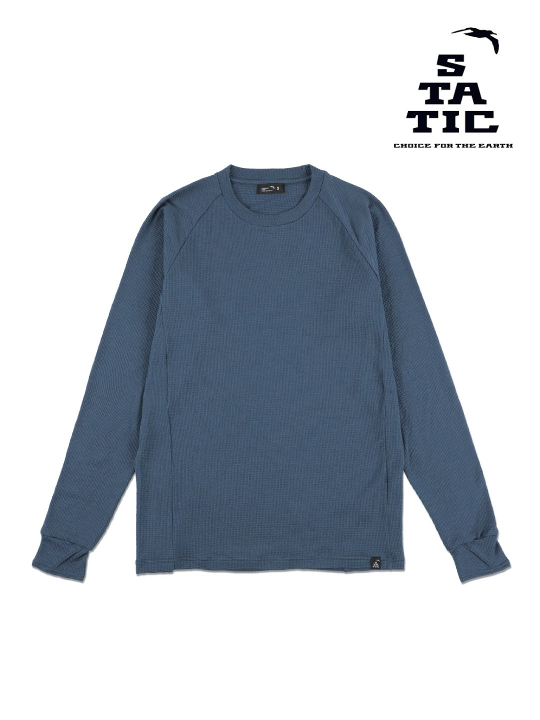 Distance L/S Relax #Blue Moss [106200]｜STATIC