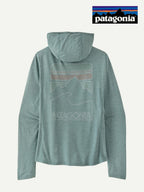 Women's Cap Cool Sun Hoody - Peak Visions #NGBX [44940]｜patagonia