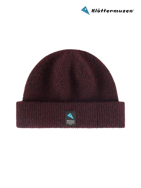 Runa Beanie #Amaranth Red [10048]｜Klattermusen