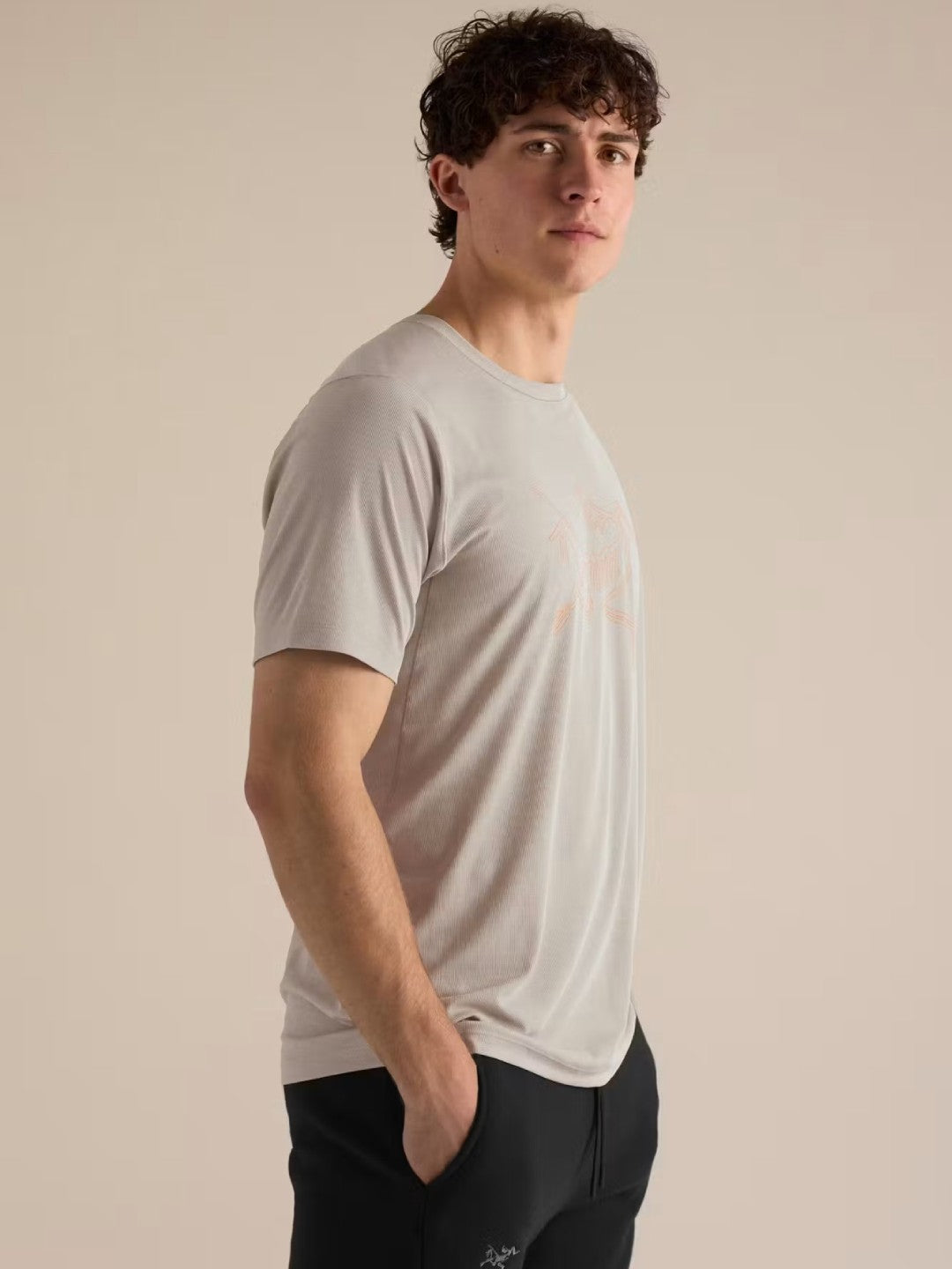 【Men】Cormac Logo SS M #Rune / Blaze [X00001029308]｜ARC'TERYX