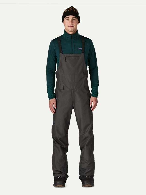 Men's Powder Town Bibs - Reg #BLK [30706]｜patagonia