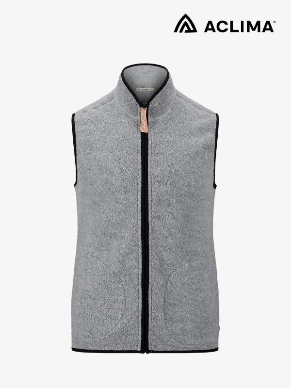 Reborn Terry Vest Men's #Light Grey Melange [108106]｜ACLIMA