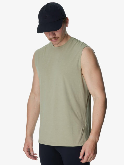Men's Pace Air Tank #Powder Green [840070]｜HOUDINI