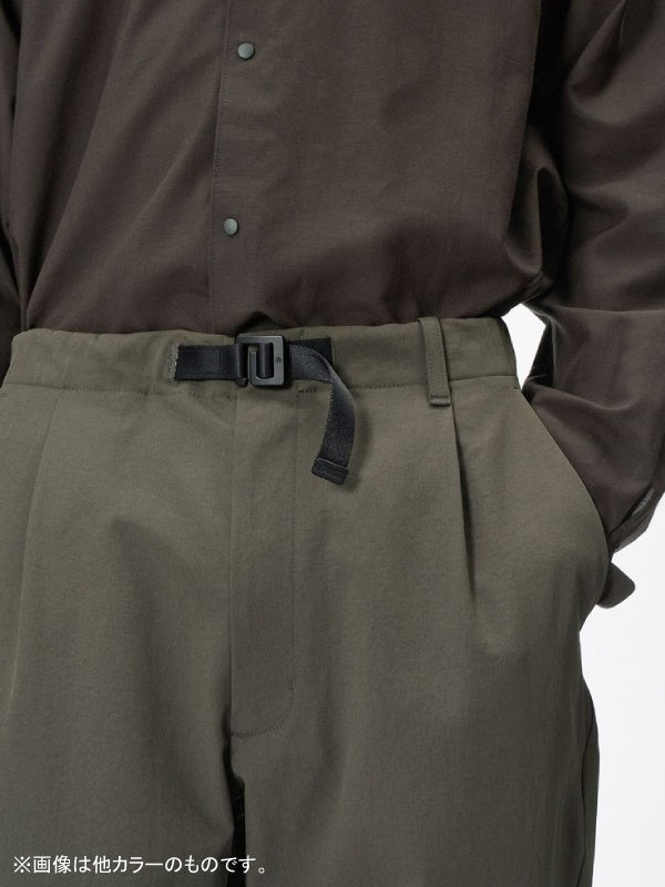 One Tuck Tapered Stretch Pants #DH [GL75177]｜GOLDWIN