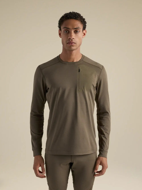【Men】Rho LT Crew Neck M #Mongoose [X00000941713]｜ARC'TERYX