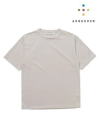 ショートスリーブのＴシャツ #ハイイロ [21073]｜AXESQUIN