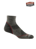 輕便健行1/4襪，輕盈緩震，#灰褐色 [19441991003005] | DARN TOUGH