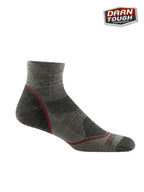 ライトハイカー 1/4ソック ライトウェイト クッション #Taupe [19441991003005]｜DARN TOUGH