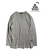 Men's RAW LW L/S Shirts #Cinder [102223]｜STATIC