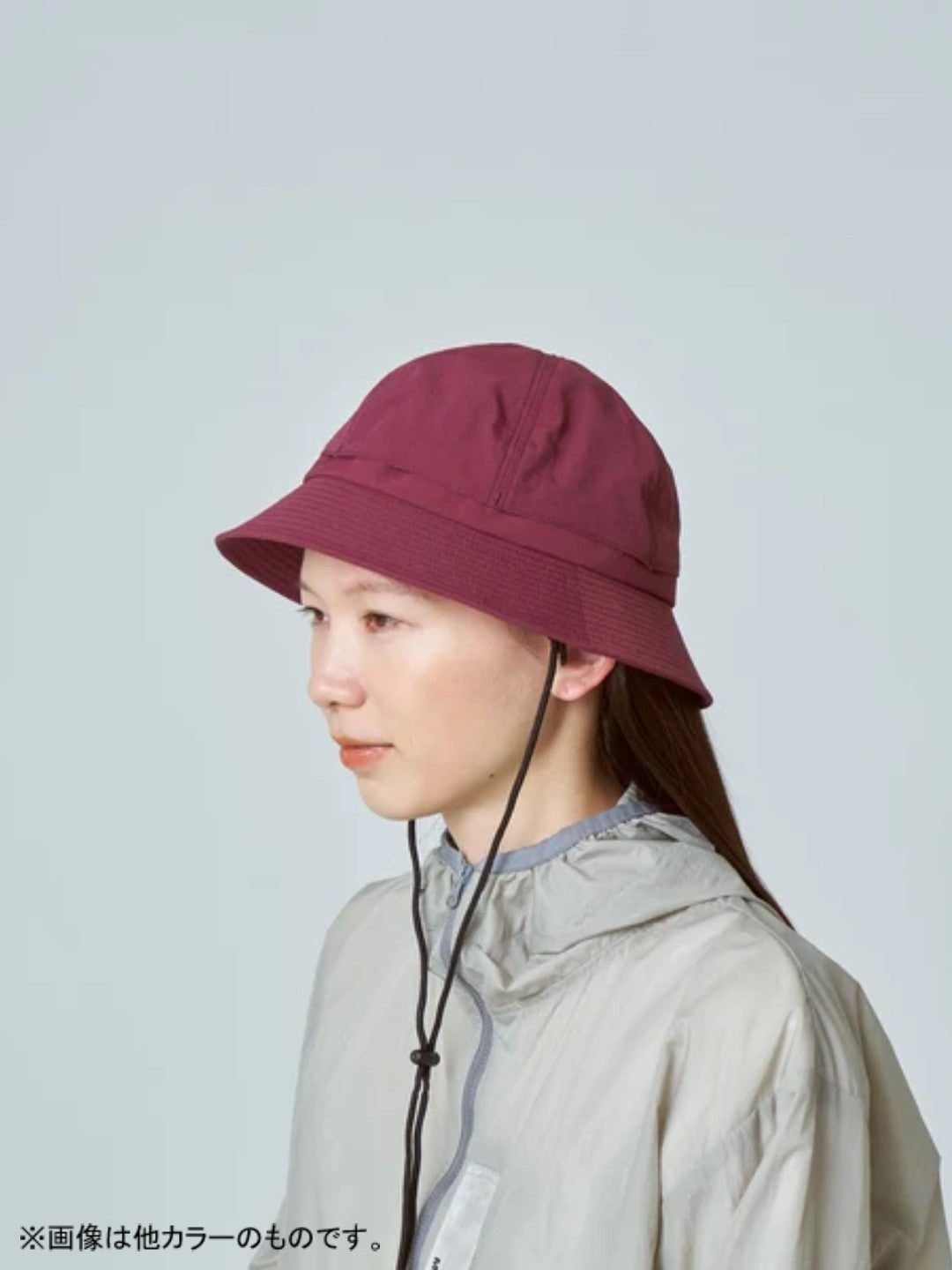 Salt Slit Hat #Black [h263-491]｜halo commodity